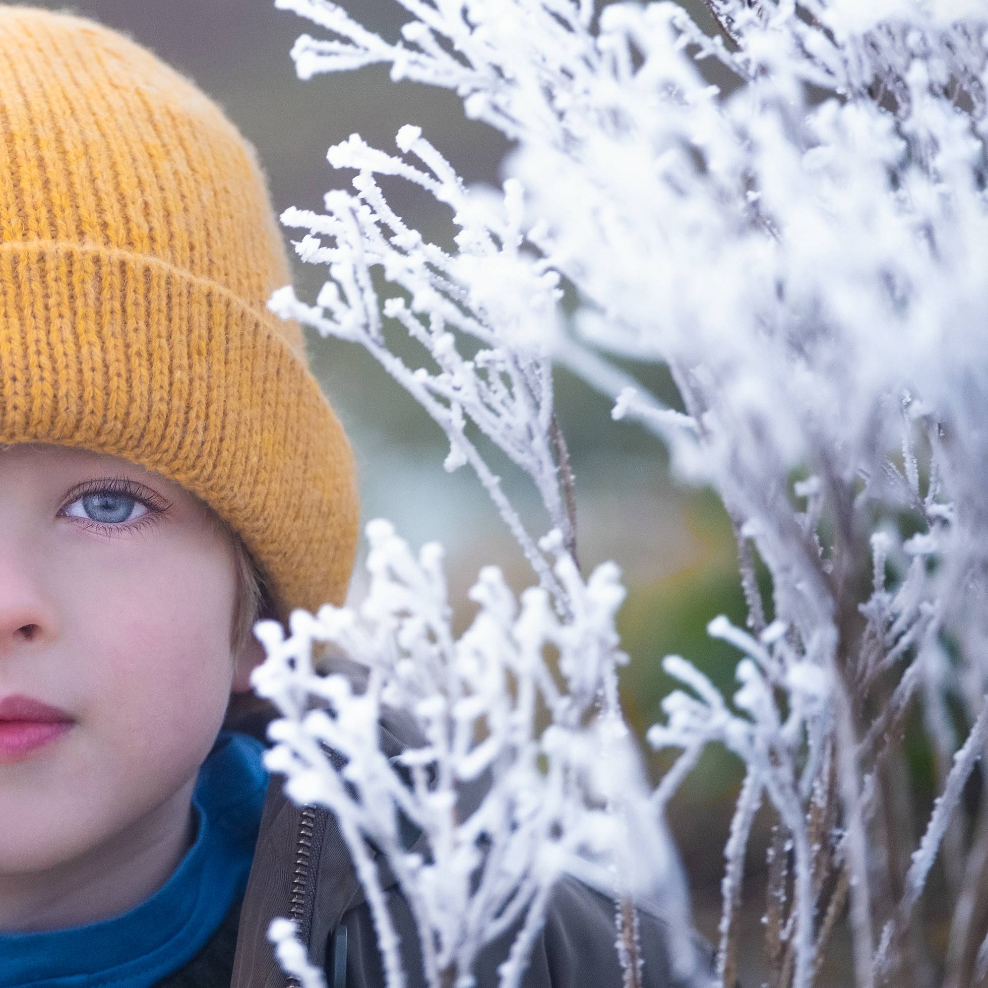 Boy in snow